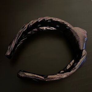 Alicia Bonnie Shiny Cocoa Headband